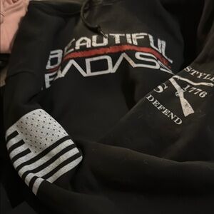 Grunt Style Black and White Sweatshirt women’s